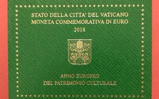 Vatikaani, 2 Euro 2018, Kulttuuriperintö. (KD30)