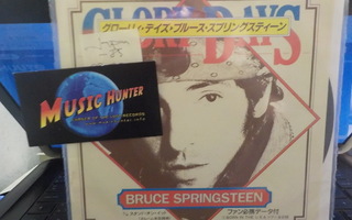 BRUCE SPRINGSTEEN - GLORY DAYS. JAPAN -85. EX+/EX+  7"