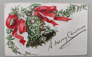 Vanha postikortti joulu