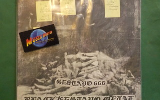GESTAPO 666 - BLACK GESTAPO METAL - HOL 2019 M-/M- LP