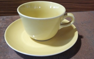 Käytetty, Arabia Maija kahvikuppi , keltainen myynnissä  VALKEAKOSKI