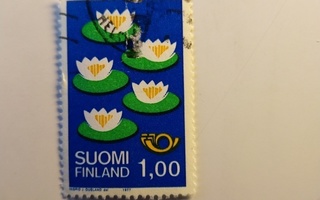 Postimerkki Pohjoismainen yhteistyö 1977 1,00