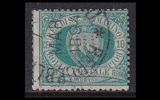 San Marino 14 o Vaakuna 10 C (1892)