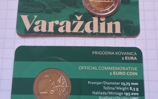 Kroatia 2024 2 € CC Varazdin coincard