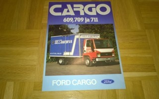 Esite Ford Cargo 609, 709 ja 711, 1980-luku, kuorma-auto