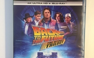 Back to The Future: The Ultimate Triology - 4K Ultra HD UUSI