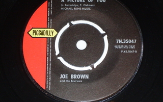 7" JOE BROWN - A Picture Of You - single 1962 rockabilly EX