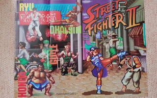 Street fighter 2 juliste