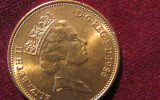 2  pence 1986. Iso-Britannia- Great Britain