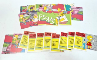 25kpl The Simpsons Topps korttia vuodelta 1990