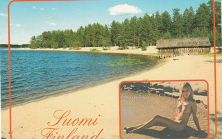 Postikortti, RANNALLA, Suomi Finland-tunnus