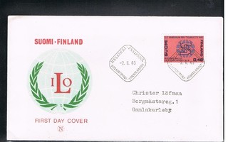 1969  ILO FDC kerhokuori