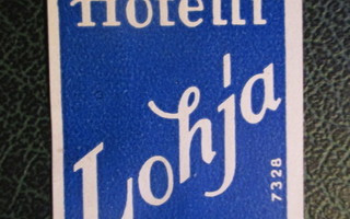 TT ETIKETTI - HOTELLI LOHJA  H-1158