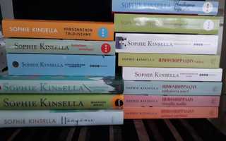 Sophie Kinsella, Himoshoppajasarja + muuta, 14 kirjaa