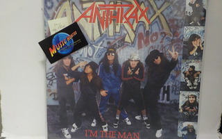 ANTHRAX - I´M THE MAN M-/EX -87 12" EP