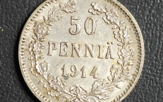 50 penniä 1914 II  #207