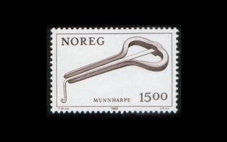Norja 864 ** Käyttösarja Juutalaisenharppu (1982)