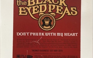 Black Eyed Peas - Don't Phunk With My Heart CDS Promo