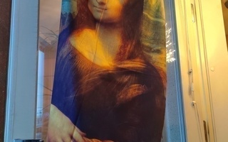 Mieletön suuri Mona Lisa huivi hapsut. UUSI / pehmeä kangas