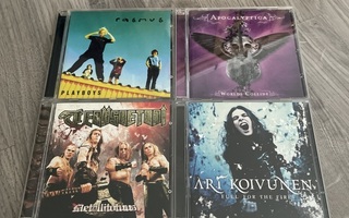 4 cd-levyä