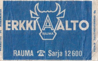Rauma. Erkki Aalto  . b400