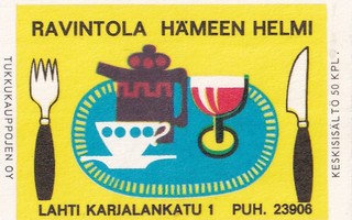 Lahti. Ravintola Hämeen Helmi     .     b411