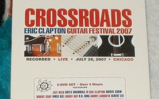 CROSSROADS ~ Eric Clapton Guitar Festival 2007 ~ 2 DVD Mint