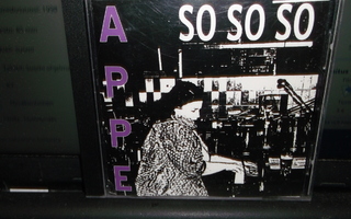 CD  : APPE :  SO SO SO  ( SIGNED )