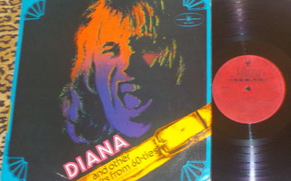 FLYING SAUCERS - Diana - LP 1978 rockabilly EX+