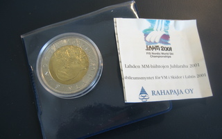 25 mk juhlaraha Lahden MM-hiihdot - 2001