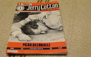 JERRY COTTON NO 1/1980 - Pääkalloralli