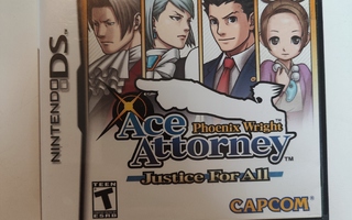 Phoenix Wright, Ace Attorney: Justice for All (Nintendo DS)