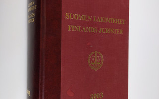 Petri ym. (toim.) Laurila : Suomen lakimiehet 2003 = Finl...