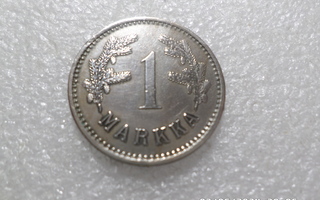 1 mk 1924  Iso markka  kulkematon   lyöntikiilto.  virheetön