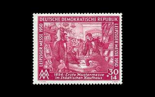 DDR 249 ** Leipzigin kevätmessut 30+14 Pf (1950)