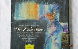 Wolfgang Amadeus Mozart ZAUBERFLÖTE (3 x LP)