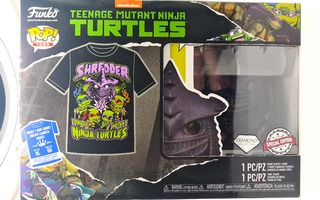 TMNT Diamond Super Shredder Funko Pop & Tee Paita