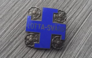 Lotta Svärd merkki hopeaa vuodelta 1938