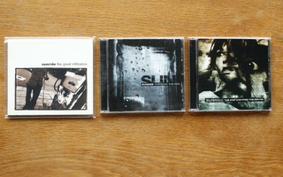 Sunride yhtyeen kaikki albumit 3 kpl CD *harvinaisuus