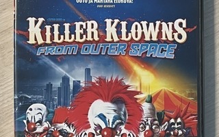 Killer Klowns From Outer Space (1988) Kulttielokuva! (UUSI)