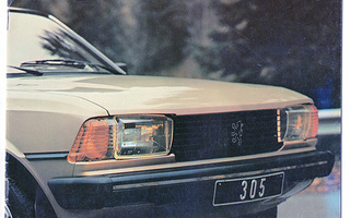 Peugeot 305 - autoesite 1981