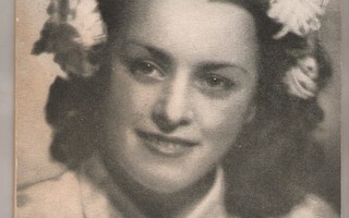 Miss Suomi 1945 , Irja Alho, kirjepaperilehtiö.