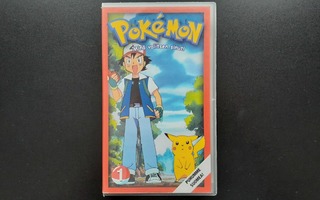 VHS: Pokémon 1 - Minä Valitsen Sinut! (Nintendo 1998)