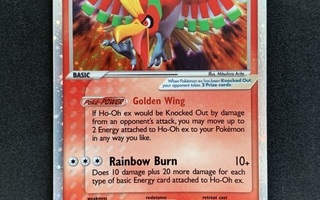 Ho-oh ex Unseen Forces Pokemon kortti