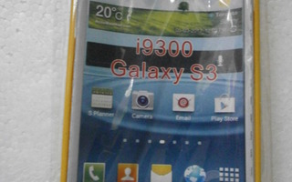 Samsung S3 suojakuori (keltainen)