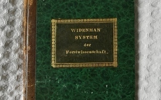 Wilhelm von Widenman: Das System der Forstwissenschaft, 1824