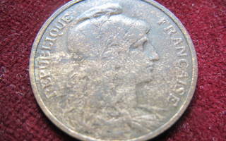 5 centimes 1908 Ranska-France