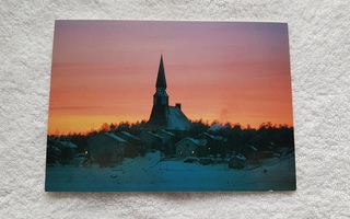 Rovaniemen kirkko Postikortti* taittokortti