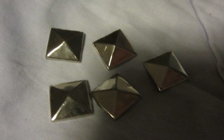 Pyramidiniitti / Niitti hopeanvärinen 5 kpl