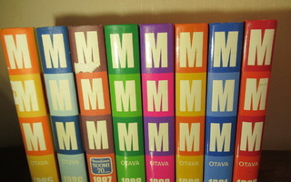 MItä-Missä-Milloin MMM 8 kpl 1985-92